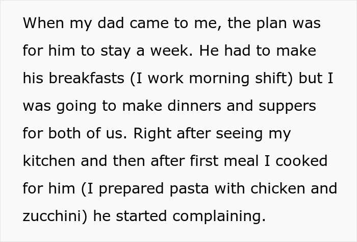 Father Tosses Out All Of 26 Y.O. Daughter’s Food That He Decides To Be “Unsuitable” Bringing Her To Tears, So She Asks Him To Leave