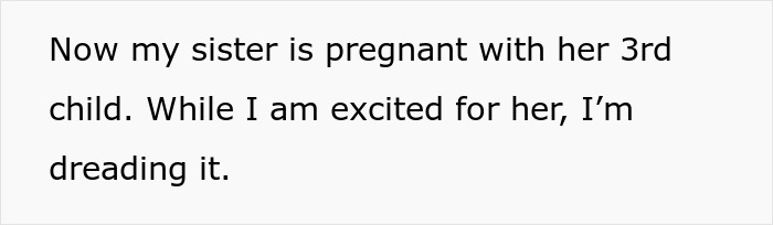 Woman Tells Sister Her Husband Needs To Step Up With His Parenting Since She Won't Be Watching Their Kids Anymore, She Finds It Outrageous Woman Tells Sister Her Husband Needs To Step Up With His Parenting Since She Won't Be Watching Their Kids Anymore, She Finds It Outrageous