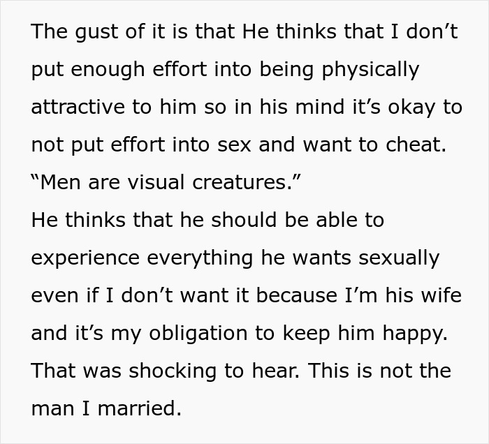 Woman Lists All The Reasons She Doesn't Want To Have Sex With Her Husband After She Catches Him Complaining, And Every Man Needs To Read This