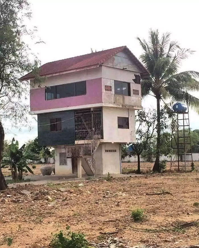 ¡Empieza poco a poco y luego amplía! Casa en Camboya
