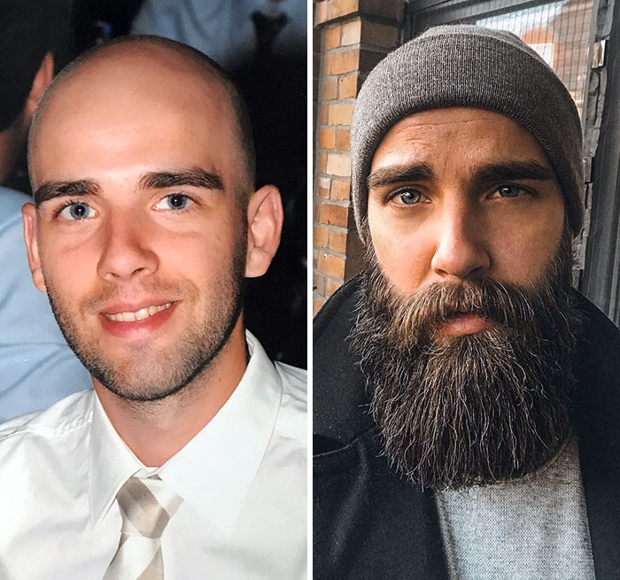Antes y después. ¿Qué opinas de mi transformación?