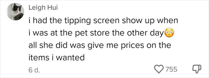 Ben & Jerry’s Cashier Throws A Scene After Woman Refuses To Leave Them A Tip, Gets Reality Checked By The Internet Ben & Jerry’s Cashier Throws A Scene After Woman Refuses To Leave Them A Tip, Gets Reality Checked By The Internet