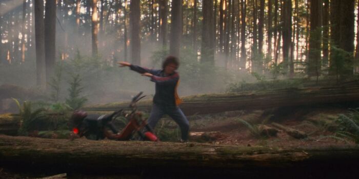 Rod Kimble solo dancing in the woods