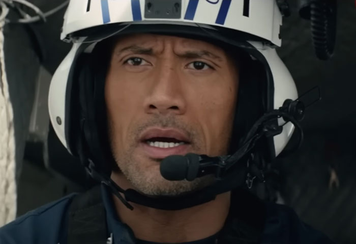 Ray flying the helicopter 