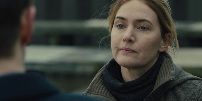 Sad woman looking at someone 