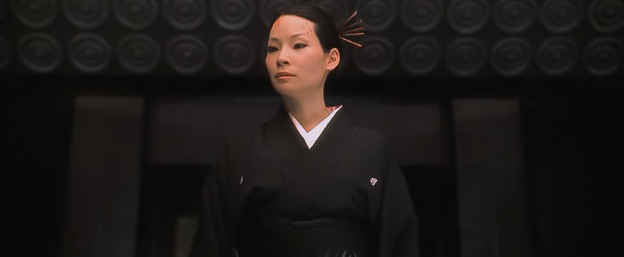 O-Ren I shii wearing kimono 