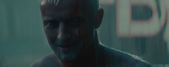 Roy crying under the rain 