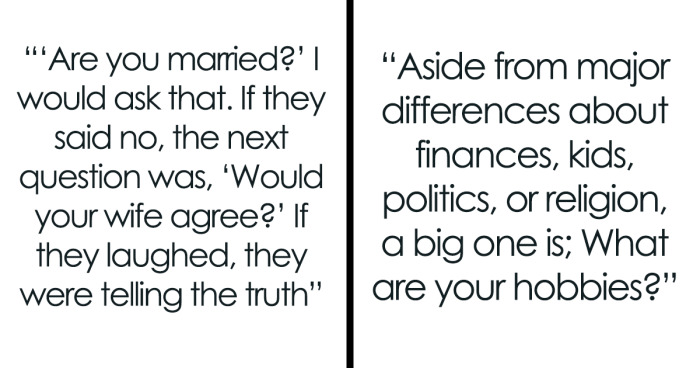 “Do You Clap When The Plane Lands?”: People Share 30 Questions You Should Definitely Ask Before Dating Someone