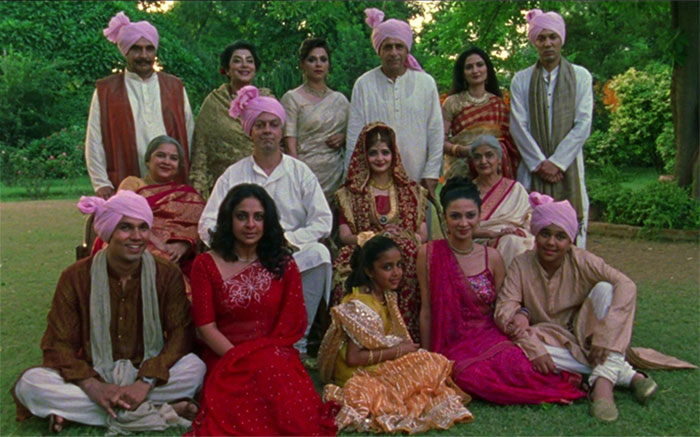 Scene from Monsoon Wedding movie