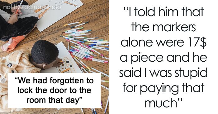 Brother-In-Law’s Kids Ruin $375 Worth Of Art Supplies, He Refuses To Take The Blame, So He Gets Sued