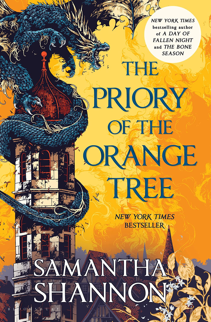 The Priory Of The Orange Tree By Samantha Shannon book cover 