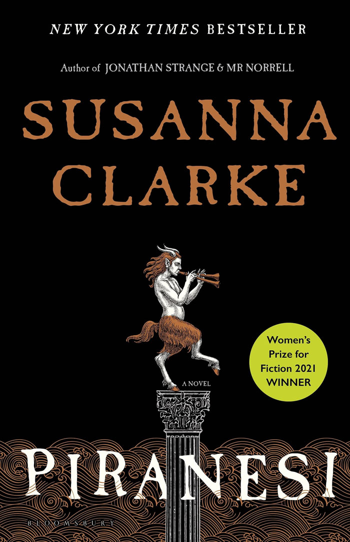 Piranesi By Susanna Clarke book cover 