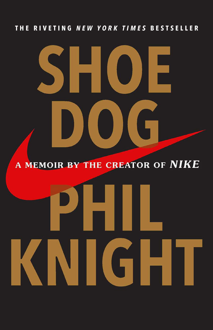 Shoe Dog By Phil Knight book cover 