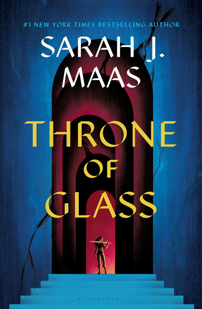 Throne Of Glass By Sarah J. Maas book cover 