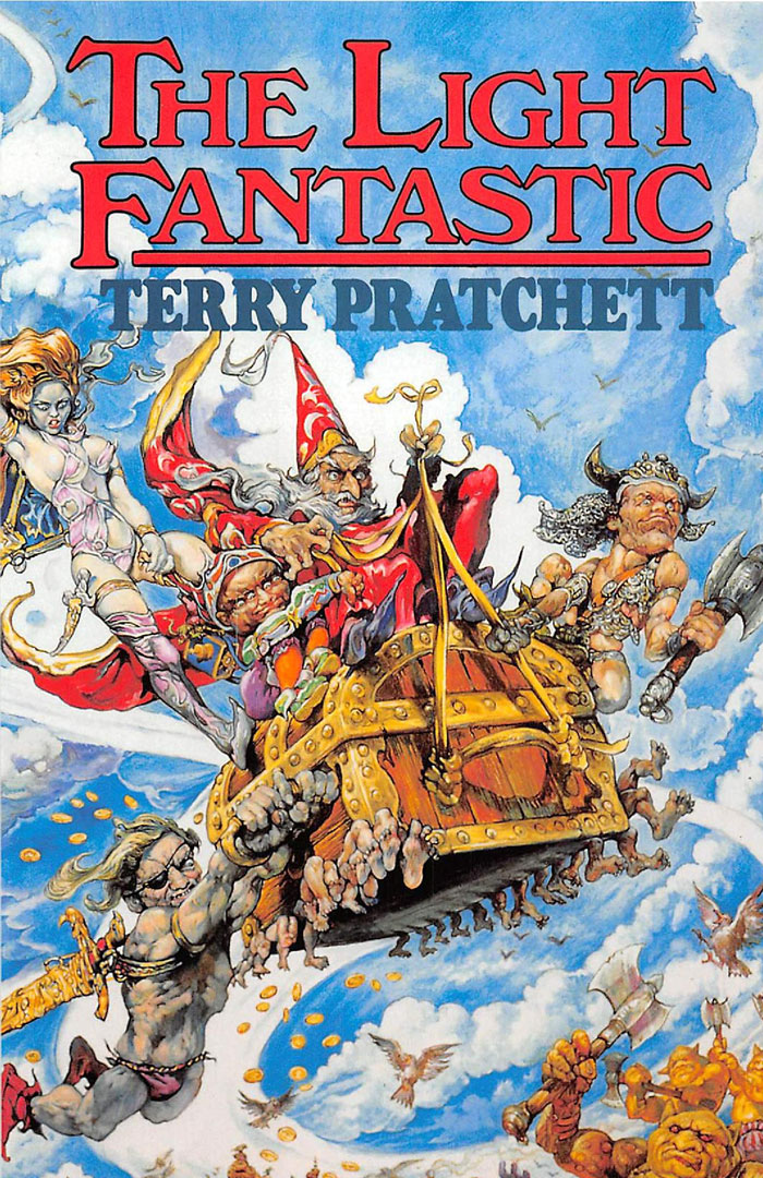 Discworld by Terry Pratchett book cover 