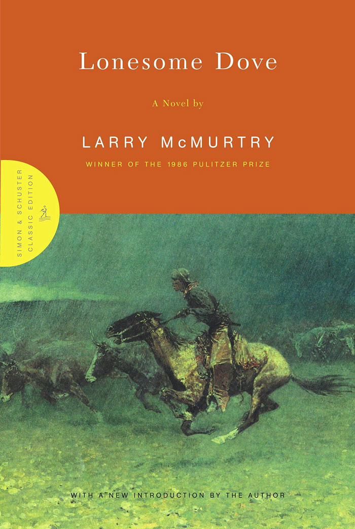 Lonesome Dove By Larry Mcmurtry book cover 
