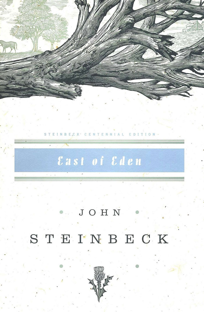 East Of Eden By John Steinbeck book cover 