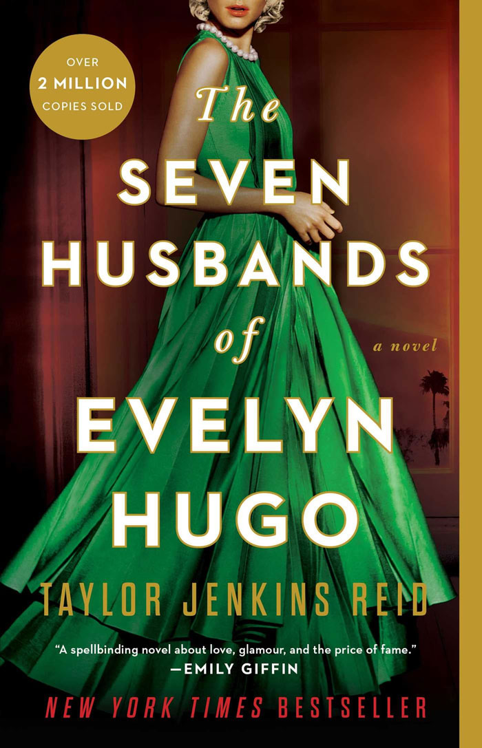 The Seven Husbands Of Evelyn Hugo By Taylor Jenkins Reid book cover 