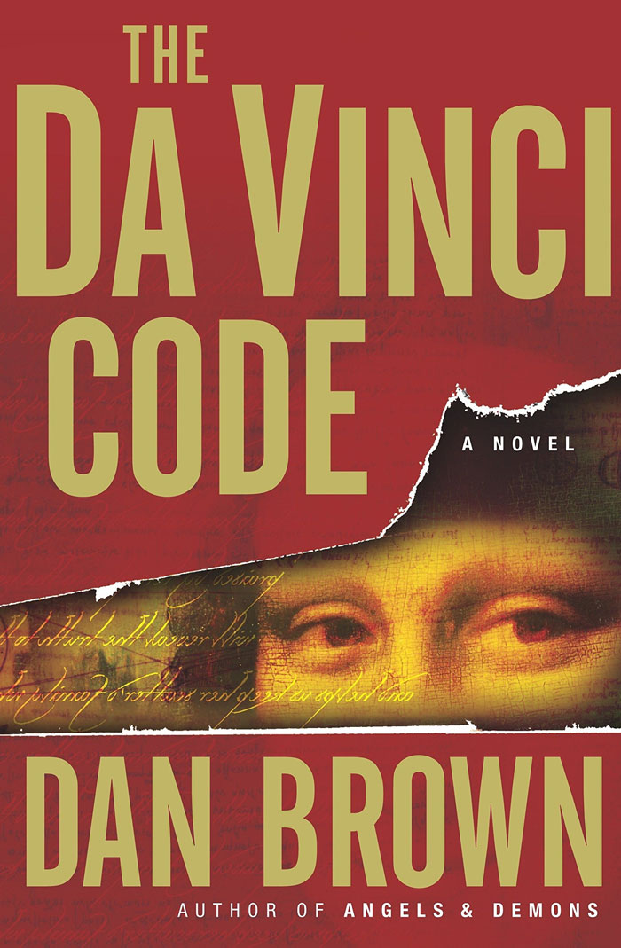 The Da Vinci Code By Dan Brown book cover 