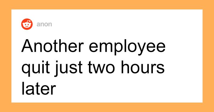 Boss Has An Explosive Reaction To Employee’s Quitting, His Rage Inspires Another Employee To Leave As Well