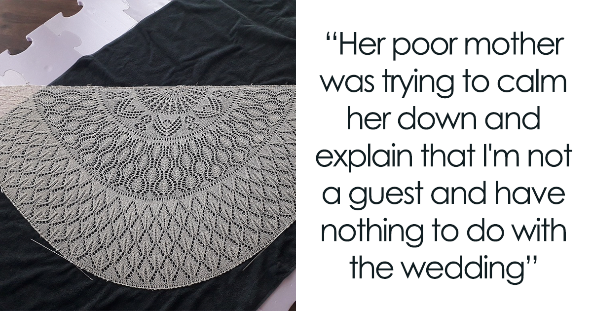 Random Hotel Guest Knits Shawl In The Lobby, A Bride Enters And Demands It As A Wedding Present - Vimarsana News
