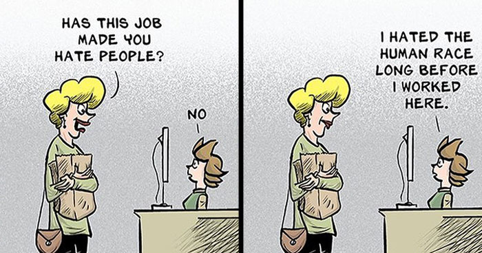 40 Humorous Comics That Retail Workers And Regular People Will Probably Relate To, By Stephen Beals (New Pics)