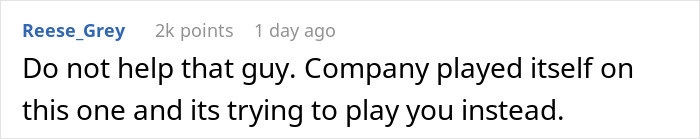 "The Guy Who Got The Job I Wanted Reached Out To Me For Help With His Job" "The Guy Who Got The Job I Wanted Reached Out To Me For Help With His Job"