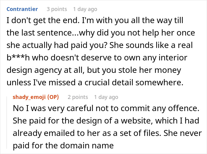 Web Designer Teaches Rich Woman A Lesson After She Thought She Could Just Get Away Without Paying