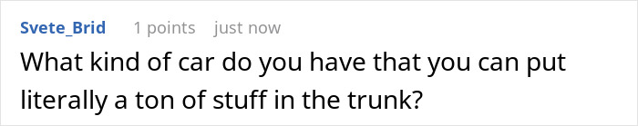 "You Don't Want Me To Unload My Car? Great!": Employee Agrees With Coworker Insisting He Shouldn't Help Unload His Car "You Don't Want Me To Unload My Car? Great!": Employee Agrees With Coworker Insisting He Shouldn't Help Unload His Car