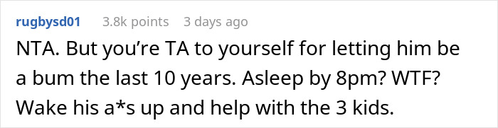 Husband Doesn't Want His Wife To Go On A Birthday Vacation Alone, Calls Her "Selfish" For Wanting Him To Stay With The Kids Husband Doesn't Want His Wife To Go On A Birthday Vacation Alone, Calls Her "Selfish" For Wanting Him To Stay With The Kids
