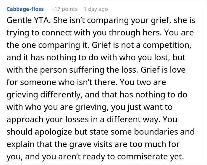 “A Dog Is Not The Same As A Husband”: Woman Loses Patience With Her Sister For Nonstop Comparisons Of Their Losses “A Dog Is Not The Same As A Husband”: Woman Loses Patience With Her Sister For Nonstop Comparisons Of Their Losses