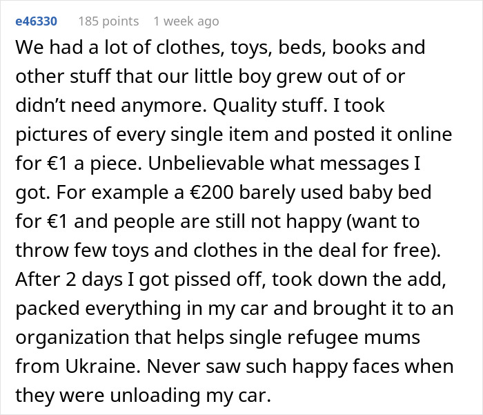 Guy Tries To Give Away Things For Free, Claims That People Ruined It With Their Entitlement
