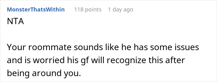 Man Wonders If He’s A Jerk For Offering Roommate And His GF Home-Cooked Food