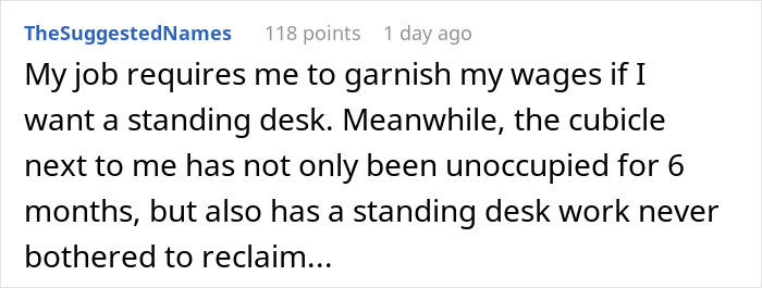 Boss Gloats To 6 Employees Over Newly Bought Standing Desk, They Can Only Stare In Disbelief When He Tells Them They Aren’t Getting Any