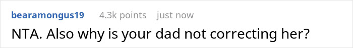 Teen Is Sick And Tired Of Future Stepmom Who Kept Addressing Her Wrongly, Makes Her A Laughingstock At Family Dinner Teen Is Sick And Tired Of Future Stepmom Who Kept Addressing Her Wrongly, Makes Her A Laughingstock At Family Dinner