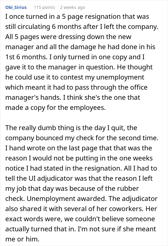 Employee Quits Their Job, Sends Out An Email That Others Call The “Sacred Text”