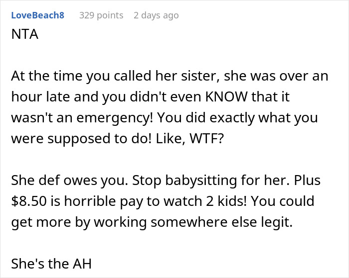 Mom Refuses To Pay Babysitter An Extra $10 For 'Crisis Pay', So He Refuses To Babysit