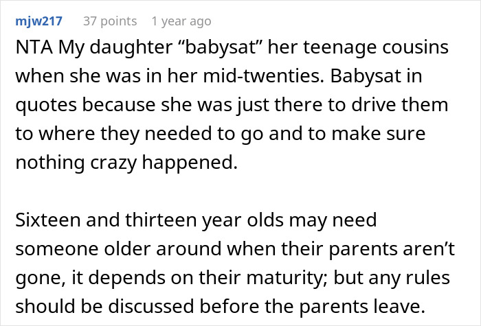 “I Have To Be In Bed By 10”: Strict Babysitter’s Rules Push 16-Year-Old Teen To Rebel, He Wonders If He Took It Too Far “I Have To Be In Bed By 10”: Strict Babysitter’s Rules Push 16-Year-Old Teen To Rebel, He Wonders If He Took It Too Far
