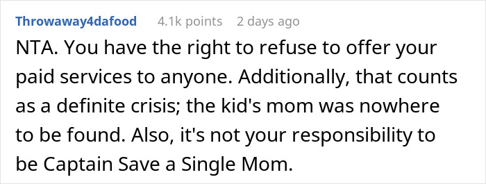 Mom Refuses To Pay Babysitter An Extra $10 For 'Crisis Pay', So He Refuses To Babysit