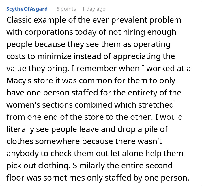 Management Refuse To Listen To Worker’s Concerns Over New Uniform, She Watches As Things Gloriously Fall Apart