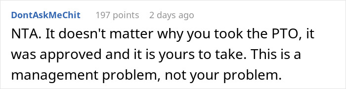 "I Honestly Don't Really Care": Person Refuses To Give Up Their Day Off To Play A Video Game