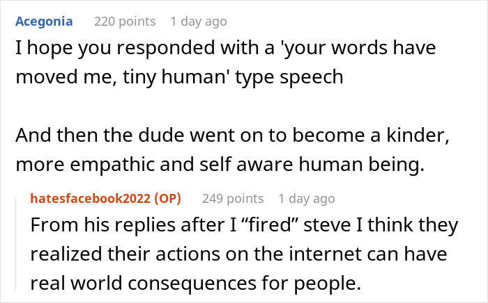 People Are Enjoying This Malicious Compliance Story By A Manager Who Pretended To Fire An Employee To Teach A Rude Customer A Lesson