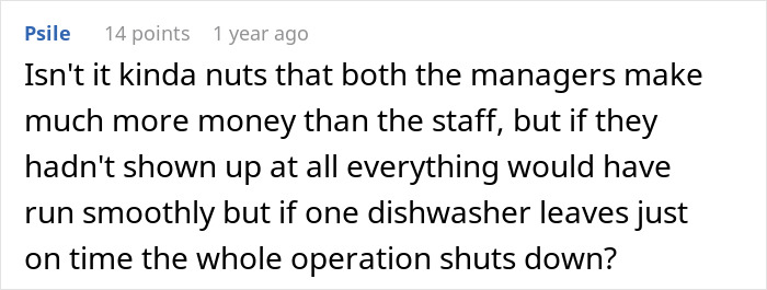 Manager Ignores His Part Of The Deal With Busboy, Regrets It When He Just Up And Leaves, Leaving The Place In Complete Pandemonium
