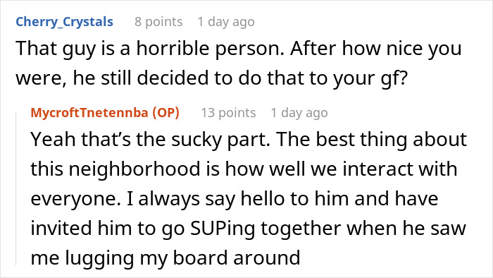 "A Lovely Gift For The Guy Hitting On My Partner": People Are Loving This Guy's Delightfully Evil Revenge On A Neighbor Who Wouldn't Leave His GF Alone "A Lovely Gift For The Guy Hitting On My Partner": People Are Loving This Guy's Delightfully Evil Revenge On A Neighbor Who Wouldn't Leave His GF Alone
