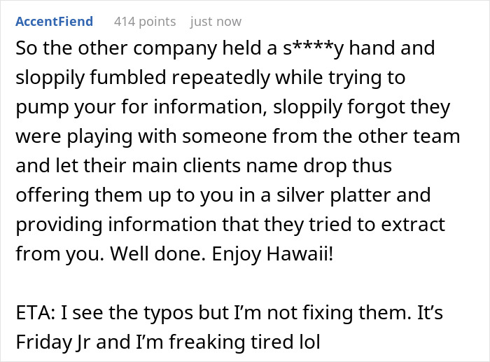Man Shares Story Of How He Singlehandedly Took Down A Company For Wasting His Time With Pointless Fishing Interviews Man Shares Story Of How He Singlehandedly Took Down A Company For Wasting His Time With Pointless Fishing Interviews
