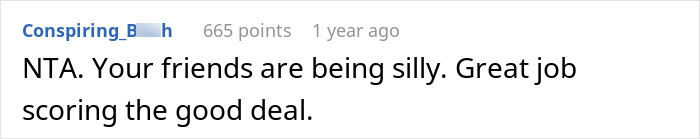 Thrifty Woman Uses Coupons To Buy A Great Birthday Gift, Which Makes The Birthday Person Ecstatic But Leaves Her Friends Angry With Her Thrifty Woman Uses Coupons To Buy A Great Birthday Gift, Which Makes The Birthday Person Ecstatic But Leaves Her Friends Angry With Her