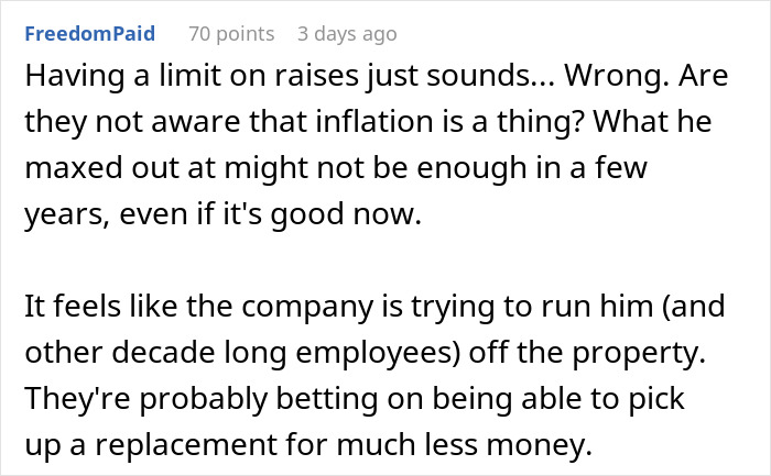 Company Gives Final Raise To Employee After 10 Years Of Work, He Hands In His Notice Company Gives Final Raise To Employee After 10 Years Of Work, He Hands In His Notice