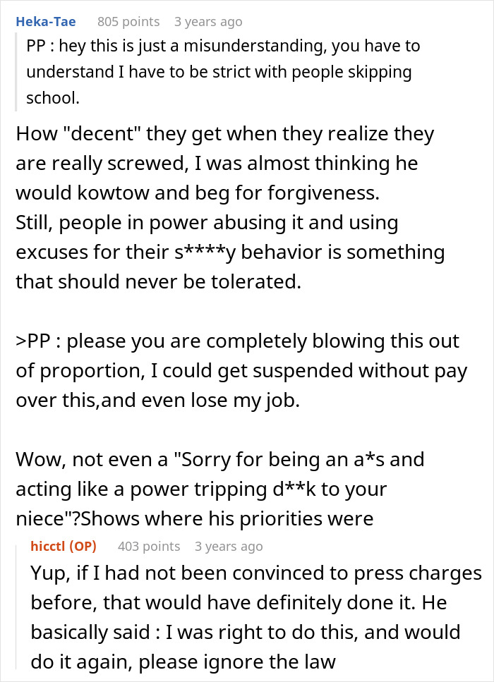 Principal Doesn't Believe 12 Y.O. Who Says She Doesn't Go To His School, Gets Police Called On Him And Loses His Career Principal Doesn't Believe 12 Y.O. Who Says She Doesn't Go To His School, Gets Police Called On Him And Loses His Career