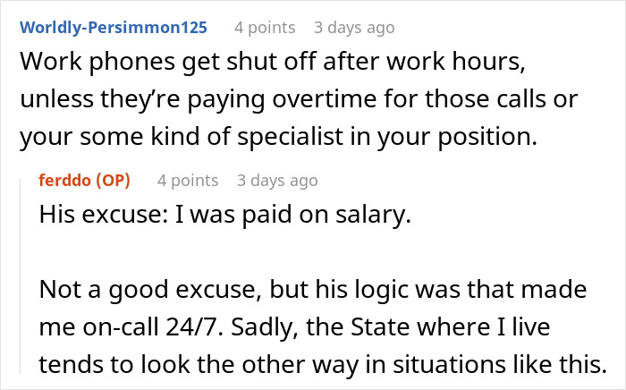 Boss Confiscates Employee’s Company Cell Phone Because He Doesn’t ‘Deserve’ It, Gets Angry When His Employee Ignores His Calls Boss Confiscates Employee’s Company Cell Phone Because He Doesn’t ‘Deserve’ It, Gets Angry When His Employee Ignores His Calls