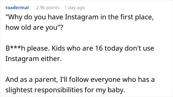 “She Looks Really Cute In It”: Babysitter Refuses To Take Down Picture Of Child From Instagram After Dad Pleads That She Do So, She Resorts To Manipulation And Threats